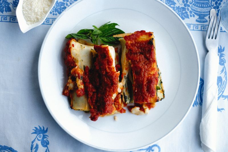 Baked Lasagna at Pizza inn