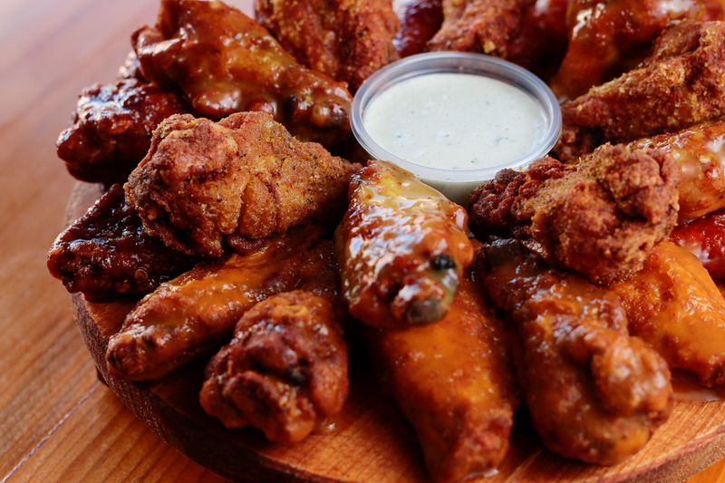 Chicken Wings at Pizza inn