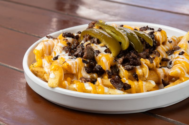 Loaded Fries at Pizza inn
